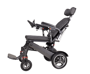 Silla de ruedas eléctrica Topmedi mejorada para discapacitados con función reclinable eléctrica para el cuidado del hogar - Product Image 2