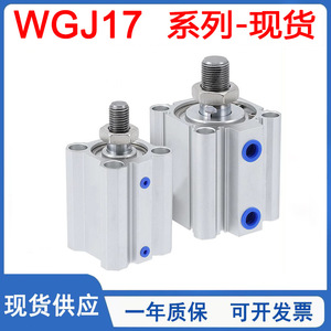 Cilindro de Pistón Yiheda Serie WGJ17, Conector Neumático Estándar de Aluminio - Product Image 5