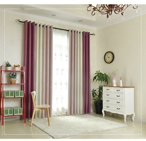 Vendita calda prezzo a buon mercato 100% poliestere blackout <span class=keywords><strong>porta</strong></span> di spessore tenda per la camera da letto soggiorno - Product Image 5