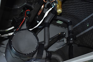 Alta efficienza a basso rumore 12KW R290 R134A riscaldamento casa geotermico fonte di acqua di terra DHW pompa di calore scaldabagno caldaia - Product Image 5