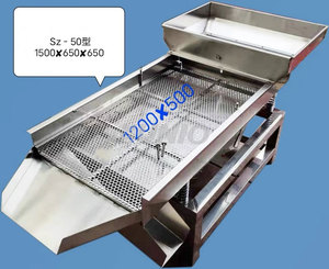 Tamiz vibratorio de grado alimenticio de acero inoxidable, tamiz de sal en polvo, separador lineal, máquina de tamiz vibratorio - Product Image 2