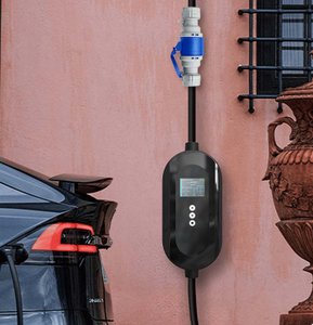 Cargador Portátil para Vehículos Eléctricos de 7KW 32A, Conector SAE J1772 TIPO 1, Enchufe NEMA 14-50P, 110V-240V, Pantalla LCD, Corriente Ajustable, Cable de Carga - Product Image 4