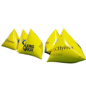 Grand logo personnalisé sport pyramide <span class=keywords><strong>gonflable</strong></span> flottant <span class=keywords><strong>bouée</strong></span> d'eau <span class=keywords><strong>bouée</strong></span> <span class=keywords><strong>gonflable</strong></span> pour marqueur de natation - Product Image 5