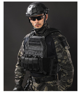 أسود أخضر متعدد الوظائف حامل لوحة نوع بسيط أكسفورد سترة تكتيكية سعر جيد - Product Image 1