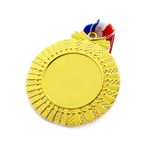Prix usine haute qualité personnalisé Champions Marathon métal Sport médaille d'or vierge pour sublimation - Product Image 4