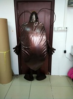 Costumes de mascotte de cafard en peluche personnalisés uniques pour adultes, sur le thème de Noël, pour spectacles publicitaires