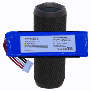 Baterías de Repuesto de Polímero de Litio para <span class=keywords><strong>Flip</strong></span> <span class=keywords><strong>4</strong></span>, Edición Especial, GSP87269301, Batería de Litio para Altavoces Bluetooth <span class=keywords><strong>JBL</strong></span> Flip4 - Product Image 1