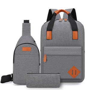 La <span class=keywords><strong>borsa</strong></span> da scuola a spalla impermeabile da viaggio durevole college university <span class=keywords><strong>per</strong></span> uomo imposta lo zaino <span class=keywords><strong>per</strong></span> laptop 3 in 1 - Product Image 1