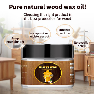 شمع لامع صناعي صلب 200 جرام لاستعادة لمعان الأخشاب، مناسب للأسطح الخشبية مثل خشب الماهوجني - Product Image 3
