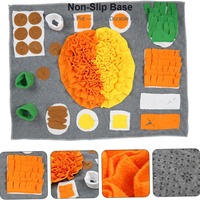 Tapis d'alimentation interactif pour chiens – Tapis de jeu pour cachettes et friandises – Jouet d'enrichissement pour une alimentation lente – Durable pour chiots et chiens adultes – Utilisation en intérieur