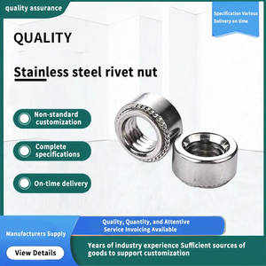 Tuercas <span class=keywords><strong>de</strong></span> remache <span class=keywords><strong>de</strong></span> acero inoxidable 6061, piezas <span class=keywords><strong>de</strong></span> chapa <span class=keywords><strong>de</strong></span> hierro inoxidable, perno y <span class=keywords><strong>tuerca</strong></span> - Product Image 3