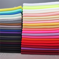 Tela Elástica de Punto por Urdimbre 90% Poliéster 10% Spandex Teñida Lisa de Alto Gramaje para Ropa Deportiva, Trajes de Baño, Vestidos para Niños y Niñas