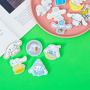 Broches de dibujos animados bonitos, insignias de solapa, etiquetas impresas, insignias de plástico acrílico, dijes coloridos personalizados de cualquier forma - Product Image 6