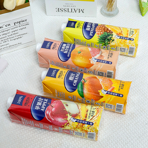 Chengbao 1kg đầy đủ hộp 12 nước uống cam táo dứa Đỏ bưởi nghiền nhuyễn nước trái cây bán buôn - Product Image 2