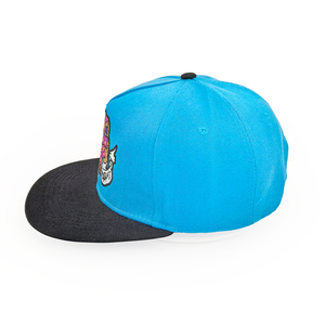 Mũ lưỡi trai snapback thời trang thể thao hip hop du lịch unisex, thêu nổi 3D logo tùy chỉnh, chất liệu nhựa, khóa nhựa, 5 tấm, xuất xưởng trực tiếp - Product Image 2