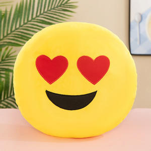 Peluche <span class=keywords><strong>Emoji</strong></span> Carini da Magazzino, Cuscino Scaldamani, Giocattoli di Peluche Cartoon, Decorazione per Divano - Product Image 2