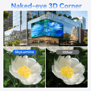 Écran LED couleur plein format P10 4K pour extérieur, taux de rafraîchissement élevé, étanche IP66, luminosité 6500-10000, lisible en plein soleil, pour usage public - Product Image 4