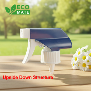 <span class=keywords><strong>Tête</strong></span> de pulvérisateur <span class=keywords><strong>à</strong></span> gâchette 360 degrés inversée en métal 316 avec buses mousse/pulvérisation/arrêt 28/400 28/410 28/415 pour détergent alcalin - Product Image 1