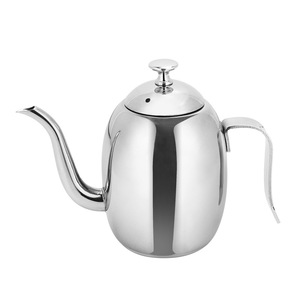 Jarra de aceite de acero inoxidable con boquilla larga, botella multiusos para condimentos, para uso en la cocina - Product Image 1