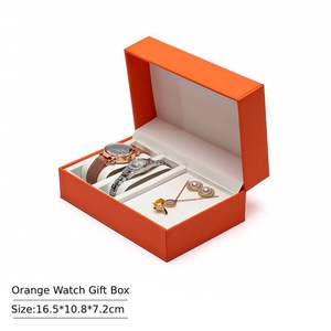 Bonitas Cajas para Relojes y Joyas, Caja con Tapa Abatible para Relojes y Joyas, para el Día de San Valentín, Caja para Relojes y Joyas para Hombre - Product Image 2