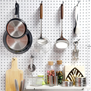 HD black peg 12" 25PC Vietnam Origin 305*30*35mm <b>Hooks</b> & Rails <b>Pegboard</b> Mounted Iron Industrial Style Different Sizes And Shapes - Product Image 1