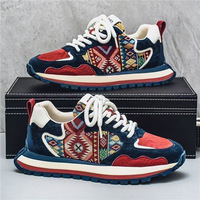 Hongyan - Zapatos Deportivos Modernos para Hombre, con Suela Gruesa, Cómodos para Viajar y el Tiempo Libre