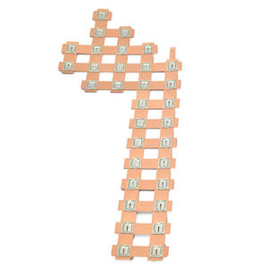 แท็บเชื่อมต่อแบตเตอรี่ 18650 แบบสปริง บัสบาร์ผสมนิกเกิล-ทองแดง สำหรับประกอบแบตเตอรี่ลิเธียมไอออน แถบนิกเกิลแบตเตอรี่ 2x3 2x4 2x5 2x6 - Product Image 5