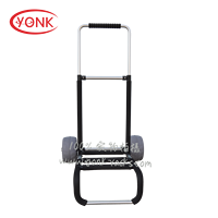 Chariot de plage en aluminium YONK avec plateforme, pliable, roues à ballon de 9 pouces, OEM disponible