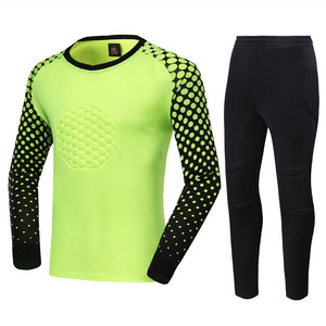 Hombres niños portero <span class=keywords><strong>de</strong></span> fútbol conjuntos <span class=keywords><strong>de</strong></span> pantalones <span class=keywords><strong>de</strong></span> entrenamiento <span class=keywords><strong>de</strong></span> fútbol Rugby Jerseys - Product Image 6