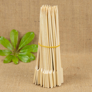 Siêu cờ xoay xiên BBQ shish Kebab nướng bò Burger chọn Hot Dog thanh tre thực phẩm xiên - Product Image 5