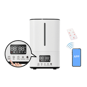<span class=keywords><strong>Humidificador</strong></span> ultrasónico de llenado superior con capacidad de 5L, <span class=keywords><strong>vapor</strong></span> cálido, para el hogar y dormitorio, con luz LED - Product Image 2