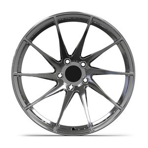 Cerchi in Lega Forgiata Personalizzati Neri 5x114.3 5x130 5x112, Ruote da 15 18 24 26 Pollici per Auto di Lusso <span class=keywords><strong>Maserati</strong></span> - Product Image 2