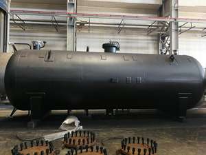 Nouveau réservoir de stockage horizontal industriel de qualité ingénierie pour gaz liquéfiés, en acier au carbone, type « Bullet Tank », direct usine - Product Image 2