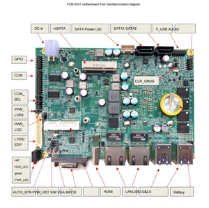 I7-6500U/7500U <span class=keywords><strong>CPU</strong></span> công nghiệp PC nhúng Mini PC không quạt máy tính - Product Image 5