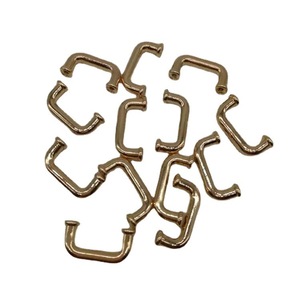 Hebillas de Aleación de Zinc en Forma de T de 2.0cm de Diámetro Interior, Duraderas para Zapatos, Bolsos, Cinturones y Accesorios de Ferretería - Product Image 1