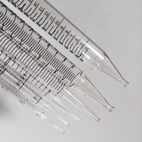 Pipette sérologique graduée en plastique verre stérile SP-10025 Pipettes de laboratoire1 2 5 10 25 50 100ml Pipettes sérologiques enveloppées
