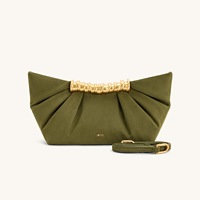 Bolso de mano para mujer JW, nuevo modelo 2025 Leia, con cierre de cremallera, correa única, de metal, de moda, de alta gama, para noche, con cadena y letras.