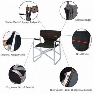 Onwaysorts Petites chaises de réalisateur légères et portables sur mesure pour le camping des enfants - Product Image 5