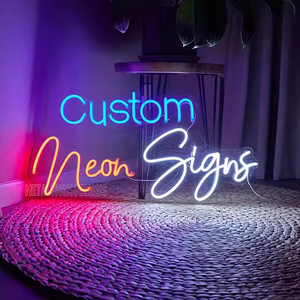 Wholesale Personalized Waterproof Glowing Neon <b>Lights</b> With Clear Panel for Business Storefront Commercial Decor Lamps - Product Image 2