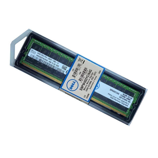 New Original SNPW403YC/64G DDR4 2933 ECC RDIMM 23400 R640 R740 Server Memory Module