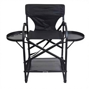 Nuova Sedia Pieghevole in Lega di Alluminio per Trucco, per Artisti, Registi, Campeggio, Casa <span class=keywords><strong>e</strong></span> Salone - Product Image 1