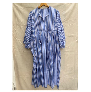 Vestido Largo de Algodón para Mujer, Calidad de Exportación, Estilo Casual Elegante, Colección de Verano, Suministro Mundial desde India - Product Image 1