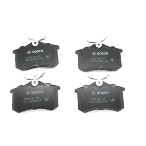 Pour <span class=keywords><strong>BOSCH</strong></span> Jeu <span class=keywords><strong>de</strong></span> plaquettes <span class=keywords><strong>de</strong></span> <span class=keywords><strong>frein</strong></span> à <span class=keywords><strong>disque</strong></span> arrière 0986AB1195 1J0698451R pour VW AUDI - Product Image 5