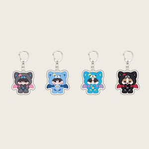 Custom New UV Printed Cartoon <b>Doll</b> Acrylic Key Chain Bag Pendant <b>Accessories</b> Fashionable Souvenir Star Peripheral - Product Image 4