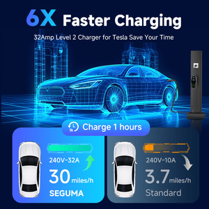 เครื่องชาร์จรถยนต์ไฟฟ้าแบบพกพาสำหรับรถยนต์ไฟฟ้าสถานีชาร์จรถยนต์ไฟฟ้าแบบพกพาสำหรับรถยนต์ไฟฟ้าแบบ9.6KW 40A - Product Image 5