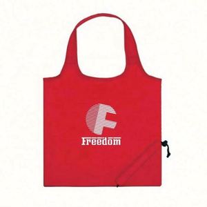 Sac de courses pliable réutilisable robuste personnalisé avec logo imprimé - Product Image 1
