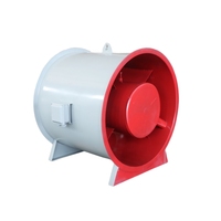 Ventilateur axial à pression positive pour escalier d'évacuation en cas d'incendie, ventilateur de pressurisation pour système de protection incendie des bâtiments