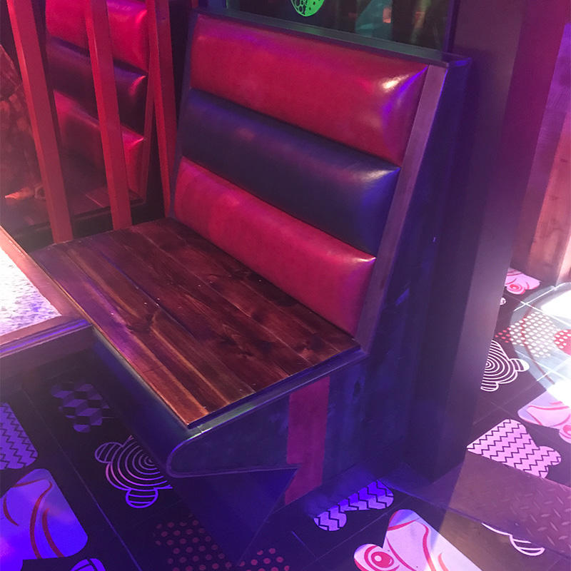 One seat single side booth