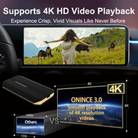 Wooboobox GT6 8G 128Gb Android 13 Carplay sans fil Android Auto Dongl Youtube Netflix Ai TV Box