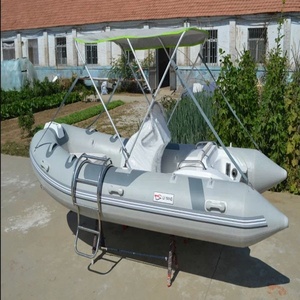 เรือไฟเบอร์กลาส Meierya พร้อมระบบควบคุม เรืออัตโนมัติ เรือยางแบบ <span class=keywords><strong>RIB</strong></span> จักรยานน้ำ (M-069) - Product Image 6